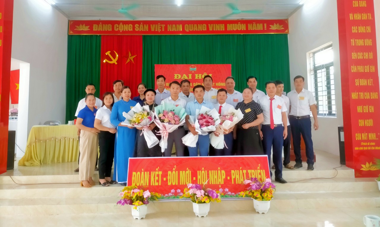 Đại hội đại biểu hội nông dân xã Việt Hồng nhiệm kỳ 2023-2028