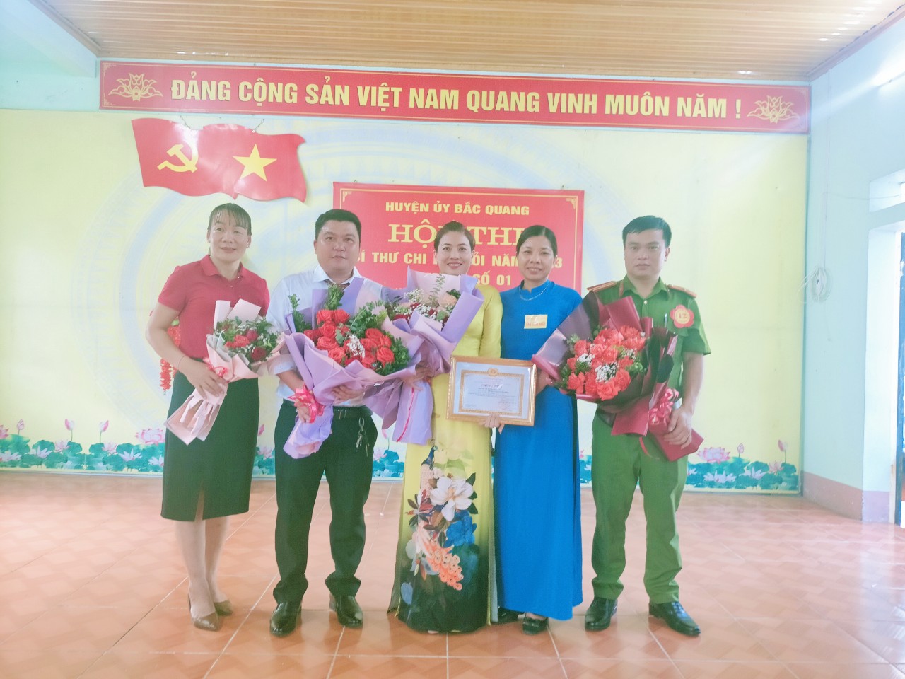 Hội thi Bí thư chi bộ giỏi huyện Bắc Quang năm 2023