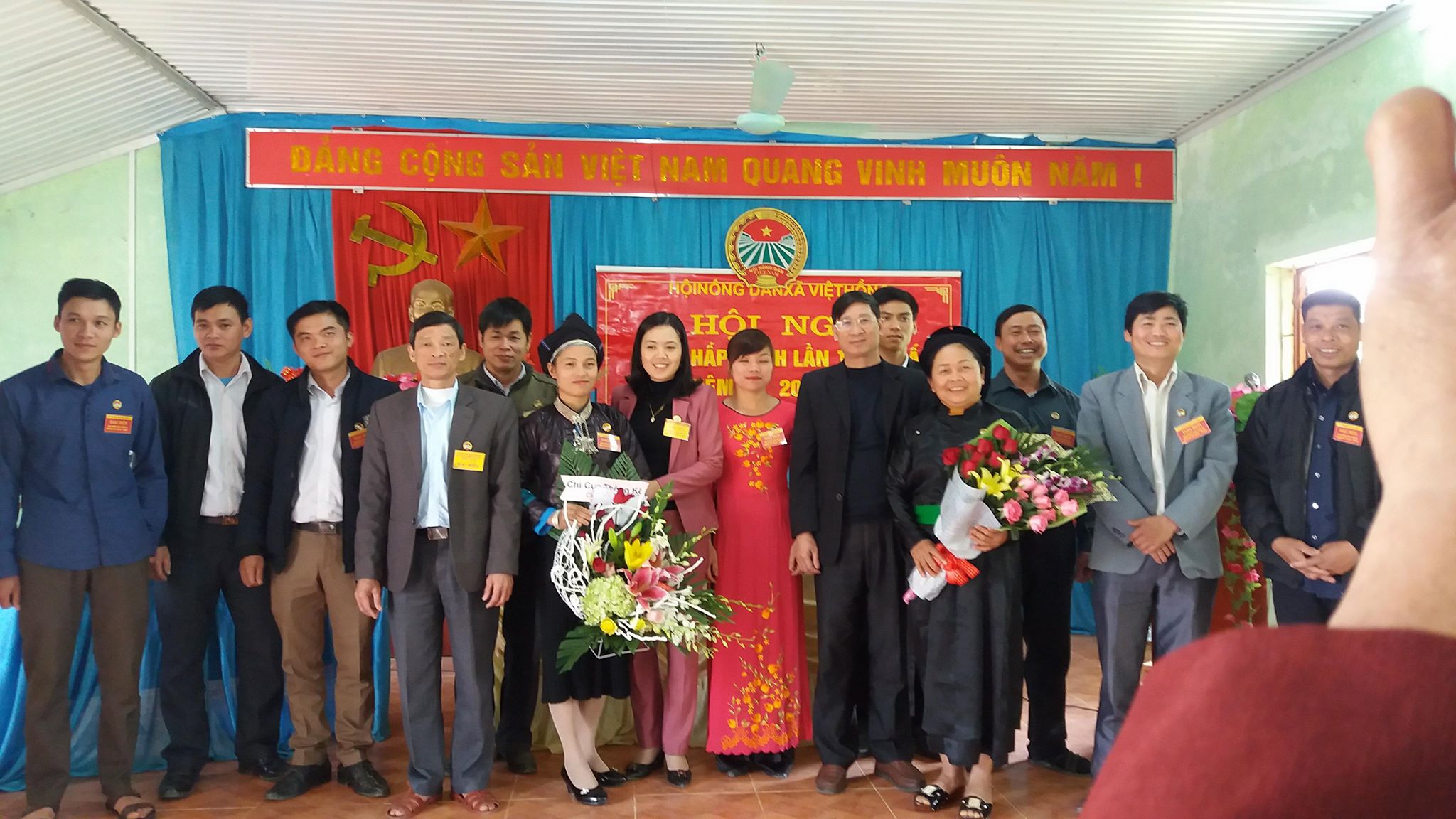 Đại hội đại biểu Hội Nông dân xã Việt Hồng lần thứ IX, nhiệm kỳ  2018 - 2023.