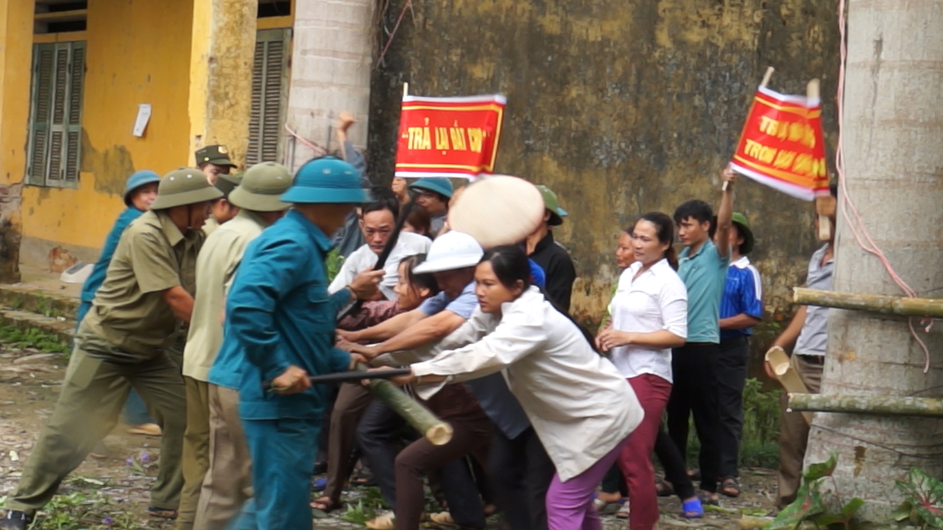 Diễn tập chiến đấu phòng thủ xã Việt Hồng năm 2018