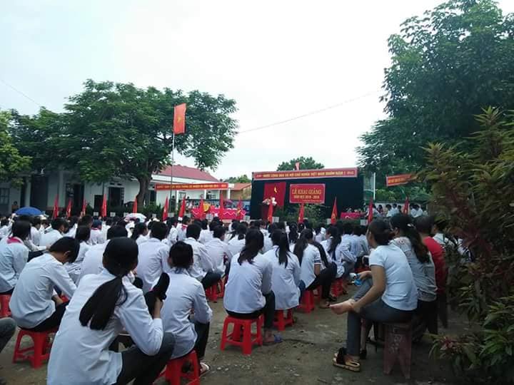 Lễ khai giảng năm học 2018 – 2019  tại xã Việt Hồng