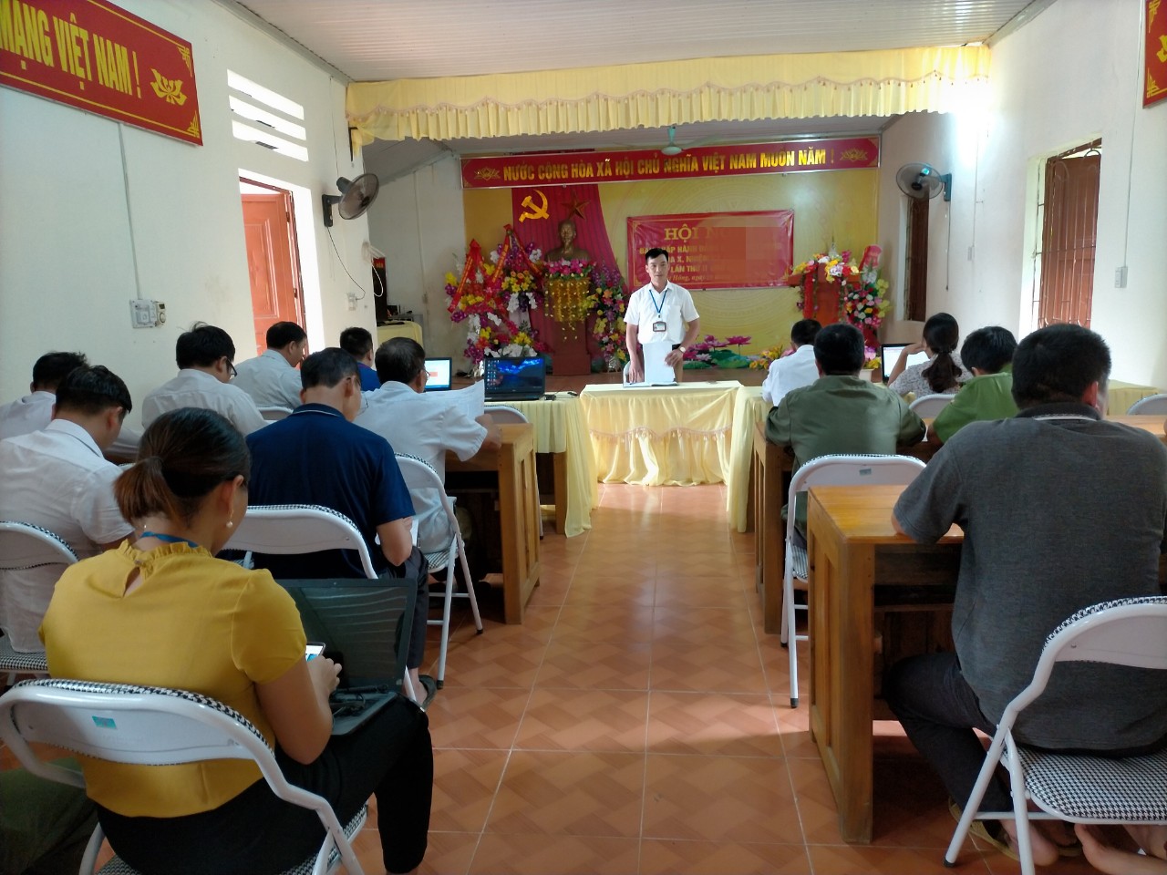 Hội đồng nghĩa vụ quân sự xã Việt Hồng tổ chức họp, triển khai kế hoạch khám sơ tuyển nghĩa vụ Quân sự, nghĩa vụ tham gia Công an nhân dân năm 2020