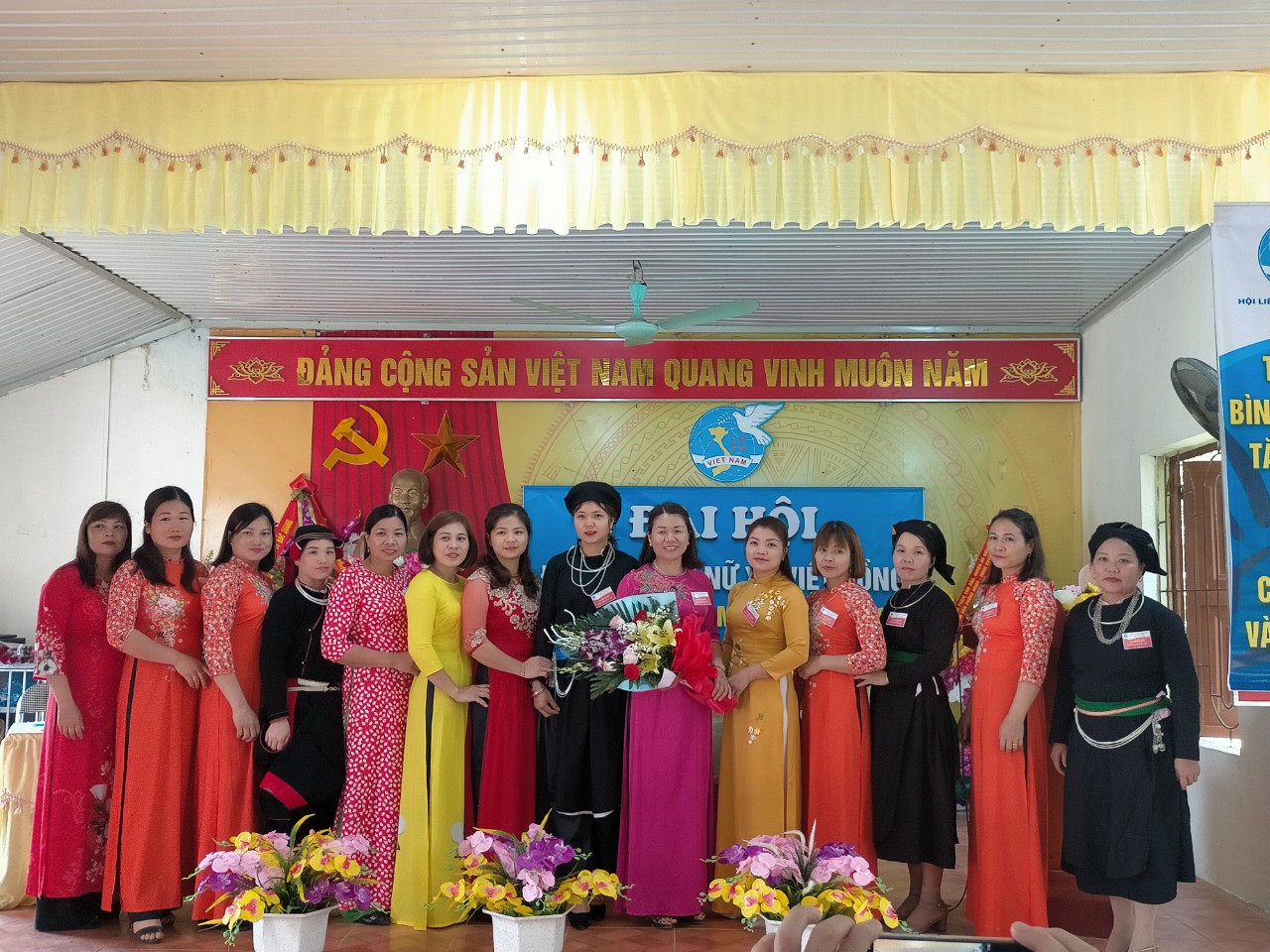 Đại hội đại biểu phụ nữ xã Việt Hồng lần thứ X, nhiệm kỳ 2021-2026 thành công tốt đẹp